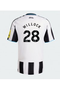 Newcastle United Joe Willock #28 Voetbaltruitje Thuis tenue 2025-26 Korte Mouw